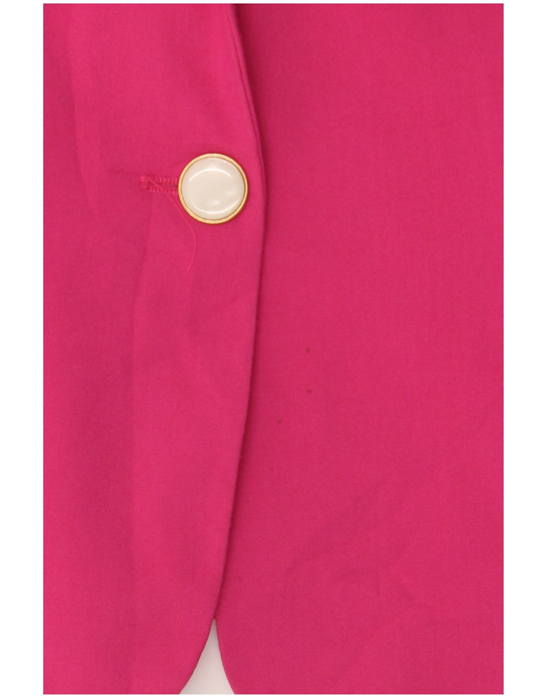 Zara Mujer Chaqueta Blazer De 1 Botón UK 10 Small Rosa Poliéster