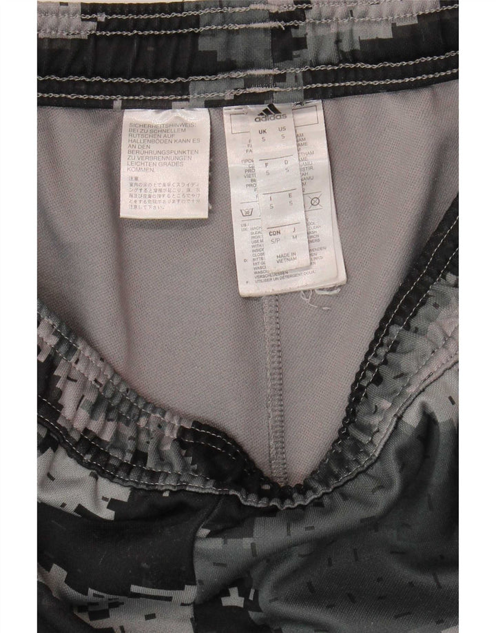 Pantalón De Chándal Adidas Hombre Pequeño Gris Camuflaje Poliéster