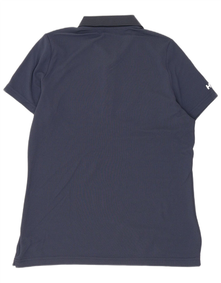 Helly Hansen Polo para mujer UK 44 Mediano Azul marino Poliamida