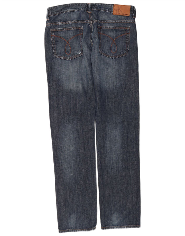 Calvin Klein Jeans ajustados para hombre W32 L34 Algodón azul