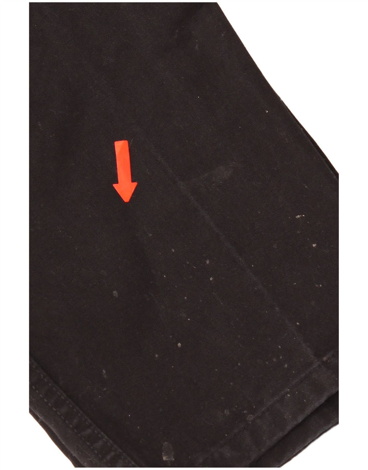 Pantalones chinos rectos Levi's para hombre W32 L27 Algodón negro