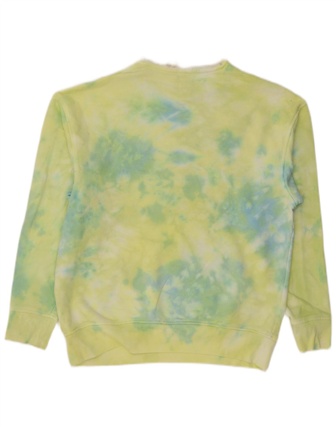 Levi's Hombre Sudadera Relaxed Graphic Jumper De Algodón Tie Dye Verde Medio