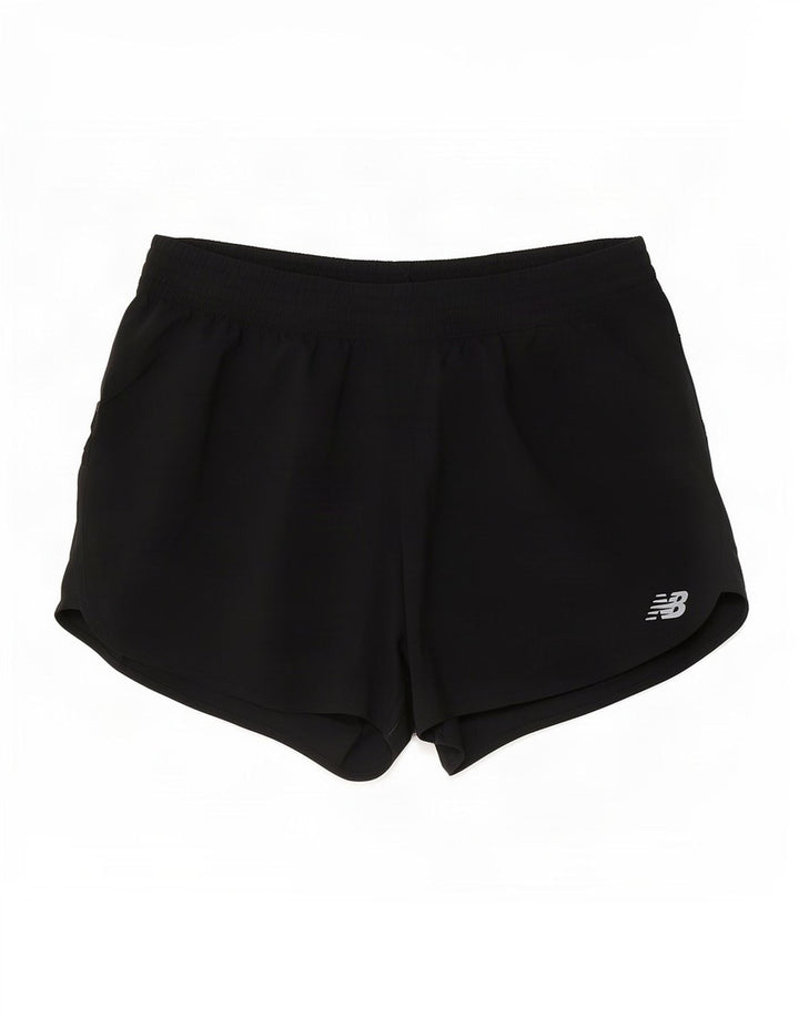 New Balance Pantalón corto deportivo para hombre Poliéster negro grande