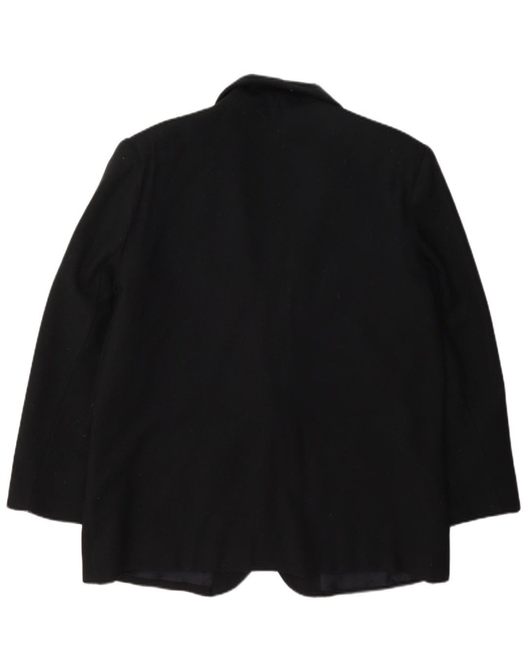 Sag Harbor Chaqueta Blazer de 1 Botón para Mujer UK 44 Grande Lana Negra