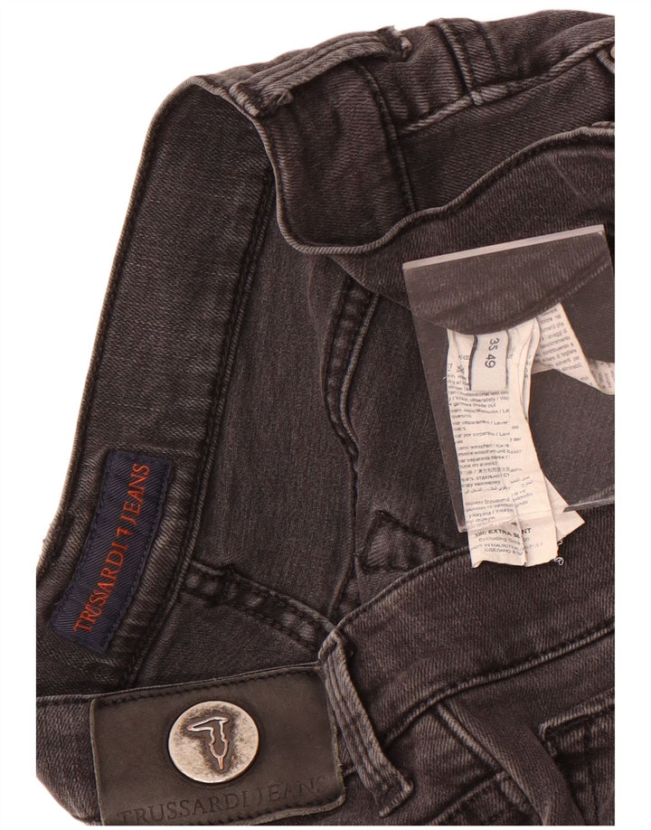 Vaqueros Trussardi Hombre Rectos W35 L30 Gris Algodón