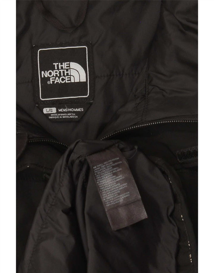 The North Face Chaqueta cortavientos con capucha para hombre Reino Unido 40 Grande Poliéster negro