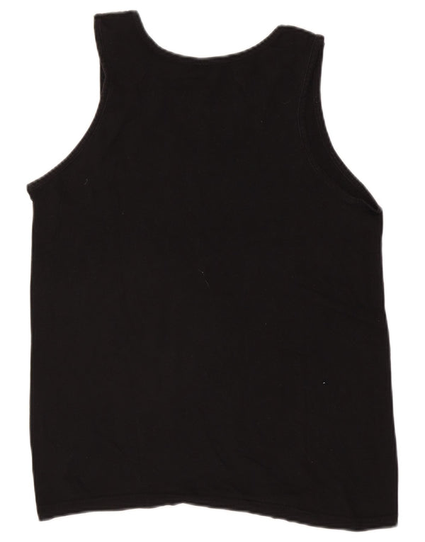 Kappa Hombre Chaleco Top Medium Negro
