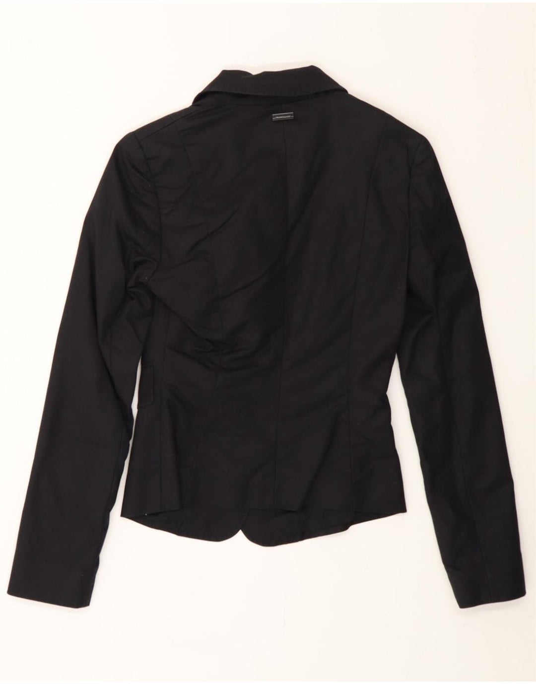 PENNY BLACK Chaqueta tipo blazer de 2 botones para mujer UK 6 XS Algodón negro