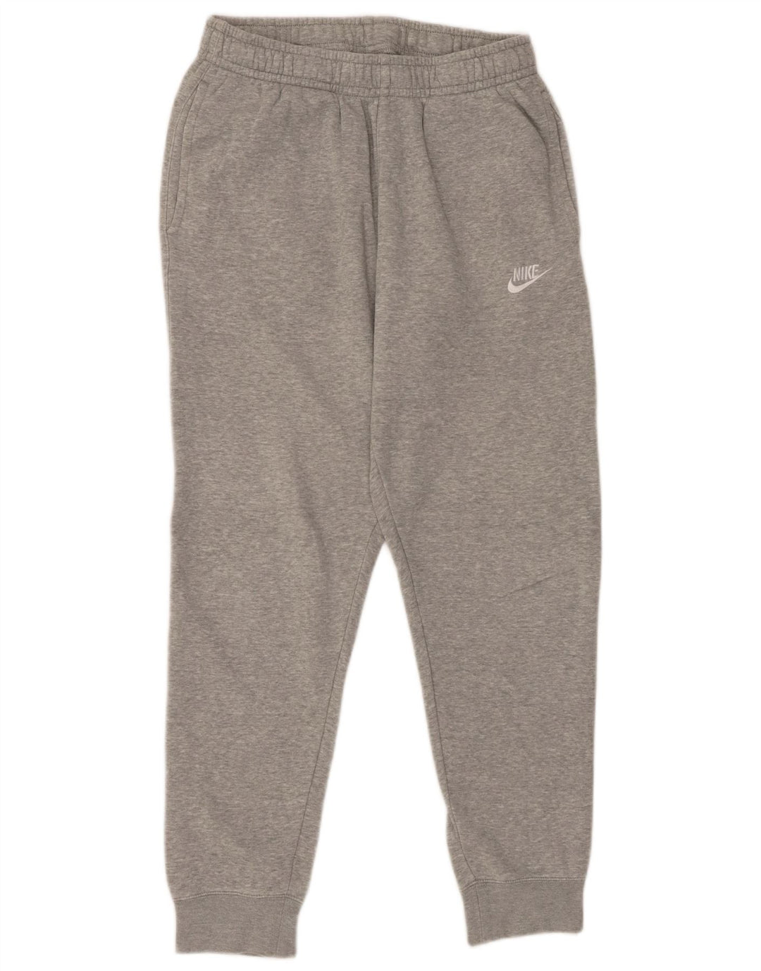 NIKE Hombre Pantalones de Chándal Joggers Small Gris Algodón