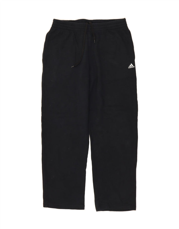 ADIDAS Mens Tracksuit Trousers Large Navy Blue Cotton Vintage Adidas and Second-Hand Adidas from Messina Hembry 