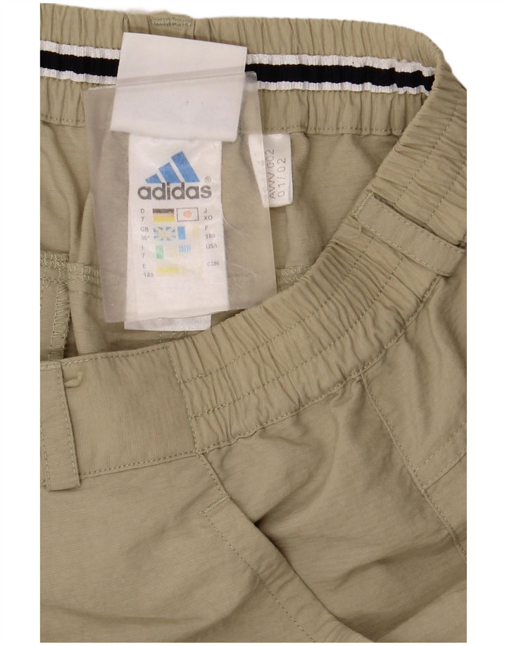 Adidas Hombre Chino Shorts W36 Large Beige Poliamida