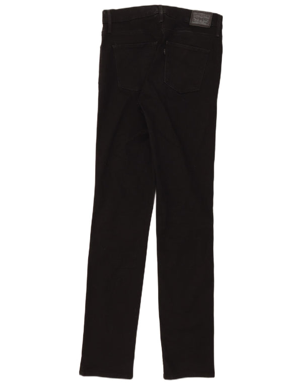 Levi's Vaqueros Slim Adelgazantes Mujer W31 L34 Algodón Negro