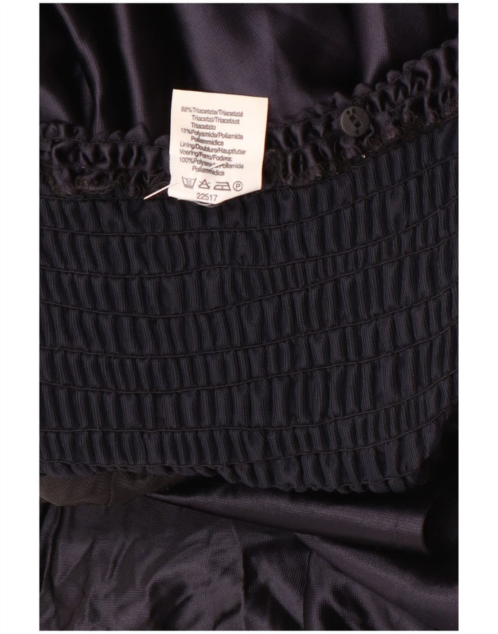 C & A Vestido Princesa Sin Tirantes para Mujer EU 34 XS Triacetato Púrpura