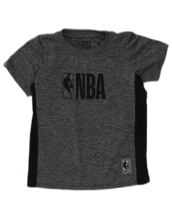 Camiseta gráfica NBA para niño 2-3 años Gris Colorblock Poliéster