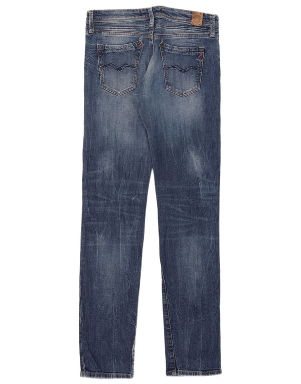 Vaqueros pitillo para mujer Replay W29 L31 Azul