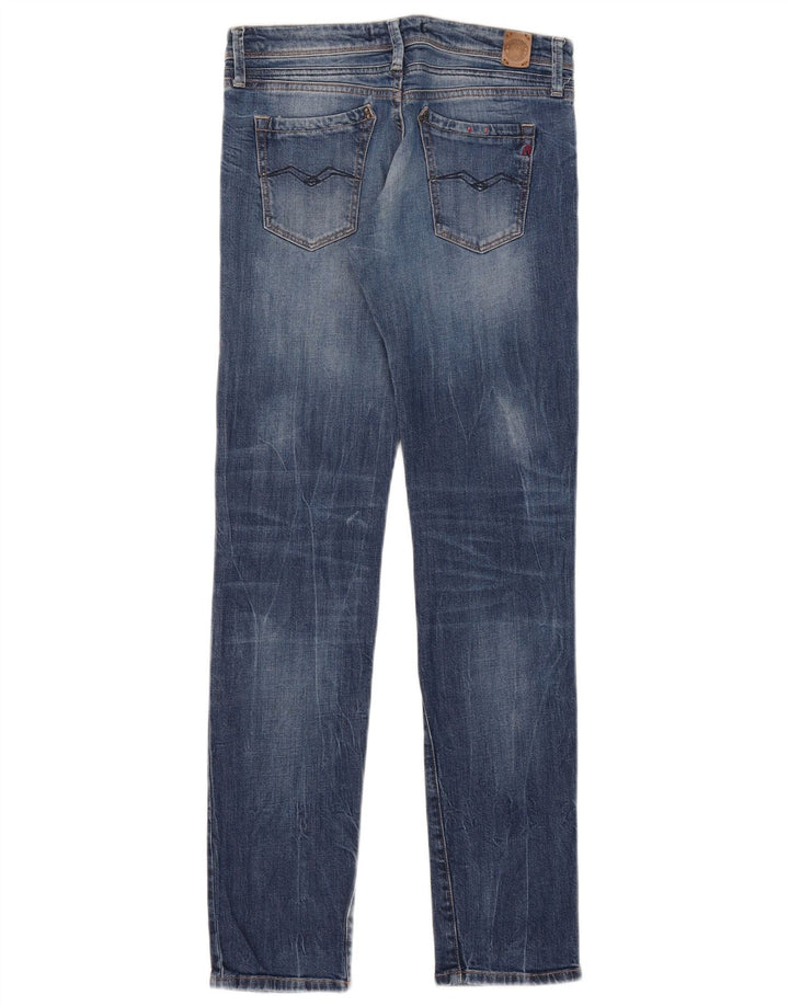 Vaqueros pitillo para mujer Replay W29 L31 Azul