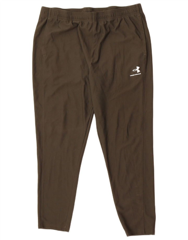 Under Armour Pantalón de Chándal para Hombre 2XL Caqui