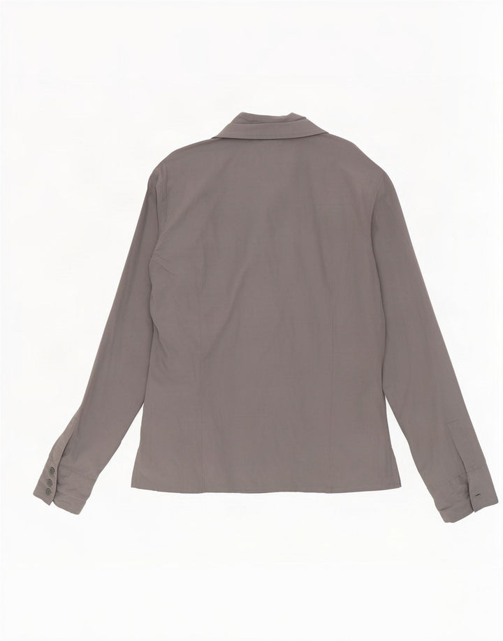 Camisa Calvin Klein Jeans Hombre Grande Poliéster Gris