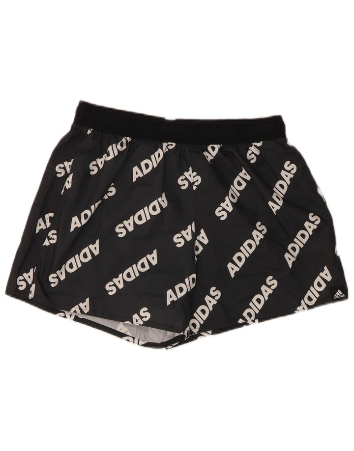 Adidas Hombre Primegreen Graphic Sport Shorts Gris Medio Poliéster