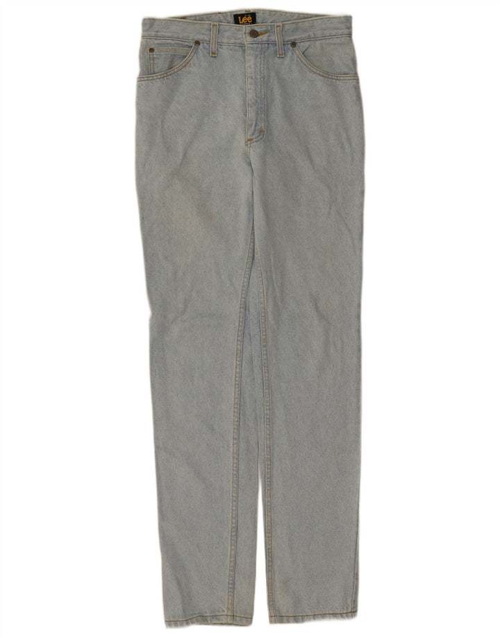 LEE Womens Texas Slim Jeans W33 L34 Blue Cotton