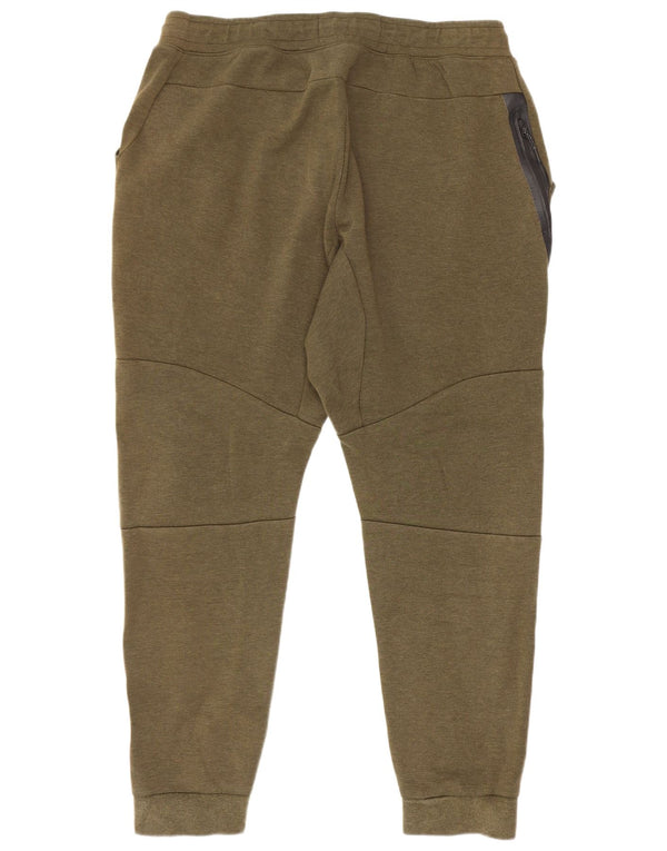 Nike Pantalones De Chándal Joggers XL Caqui Algodón Hombre
