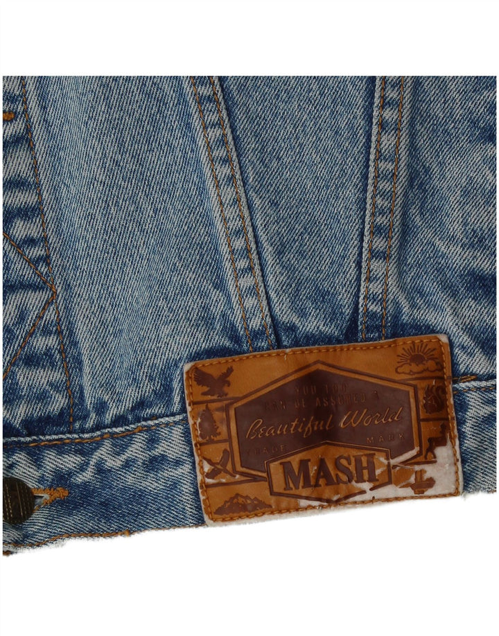 MASH Chaqueta vaquera para hombre UK 42 XL Azul
