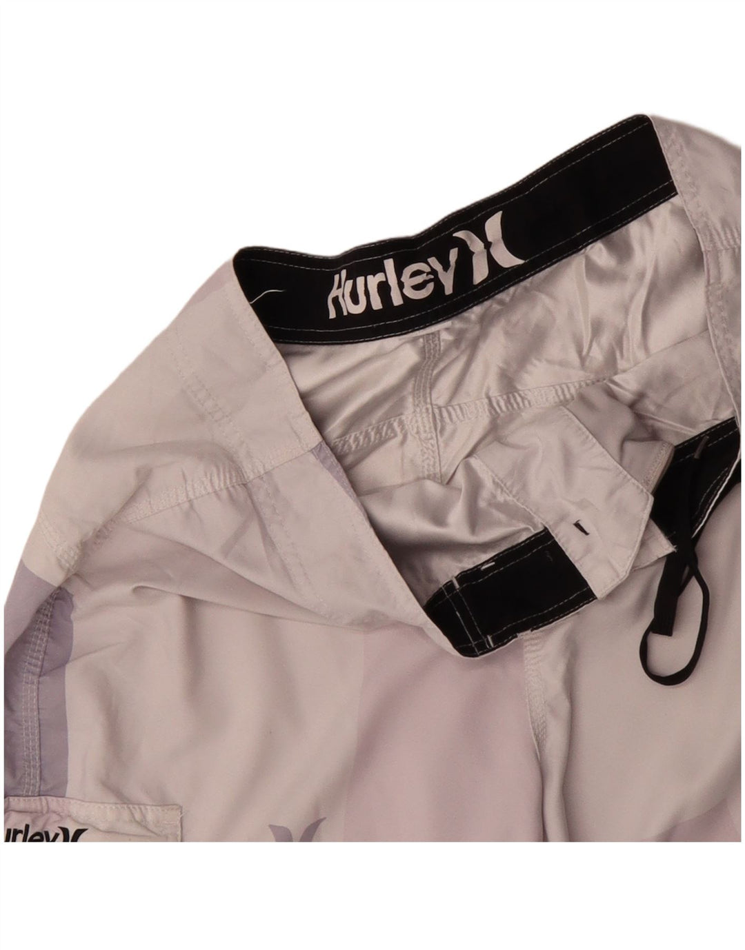 HURLEY Bañador para hombre con estampado gráfico XL Bloque de color rosa