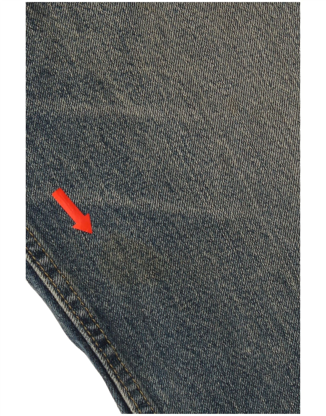 Vaqueros rectos de corte relajado para hombre Lee W36 L32 Algodón azul