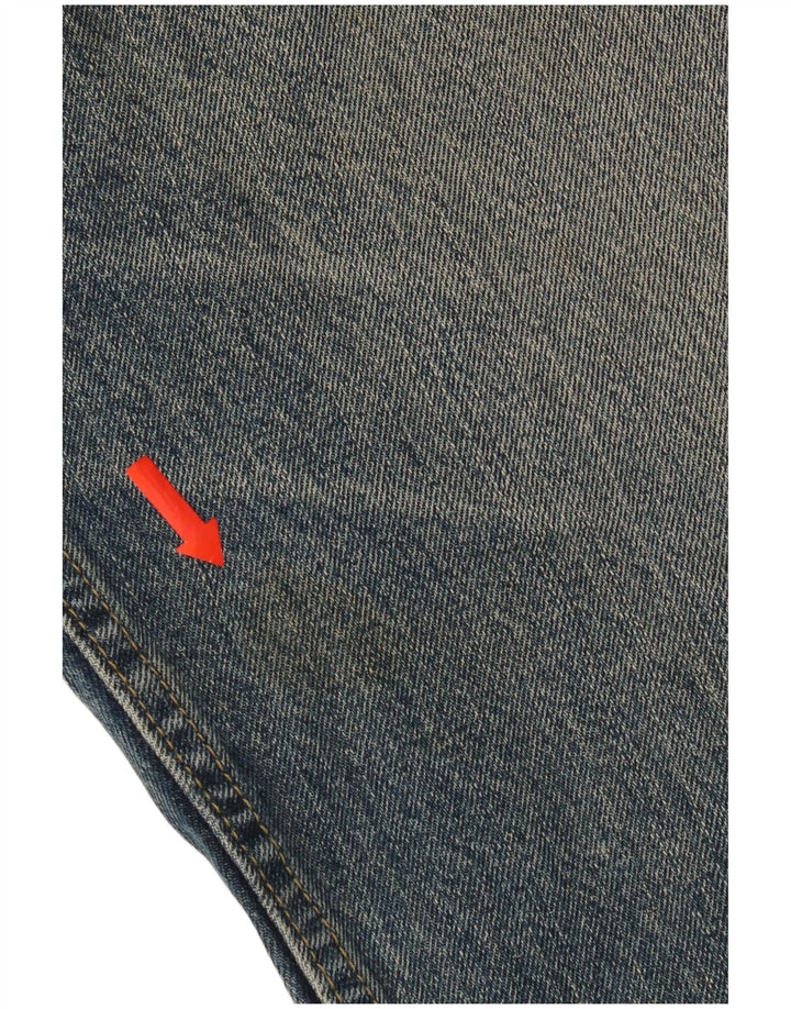 Vaqueros rectos de corte relajado para hombre Lee W36 L32 Algodón azul