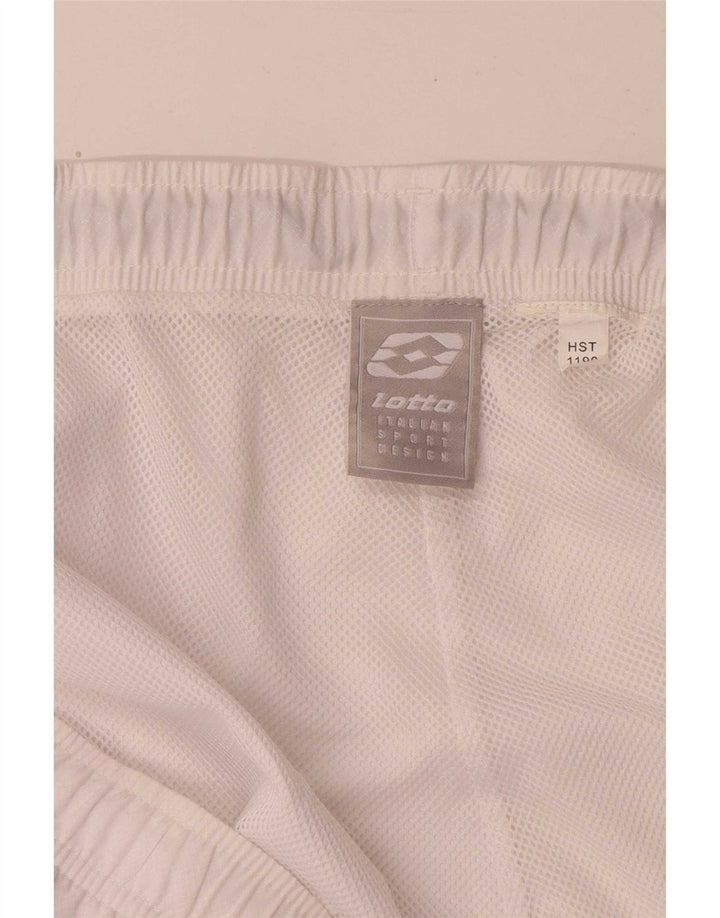 Lotto Hombre Pantalones De Chándal Joggers XL Blanco