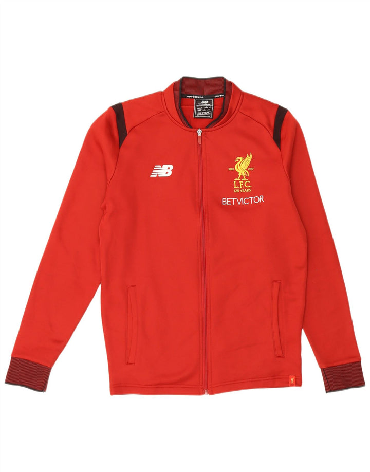 New Balance Liverpool Graphic - Chaqueta de chándal para hombre, color rojo mediano