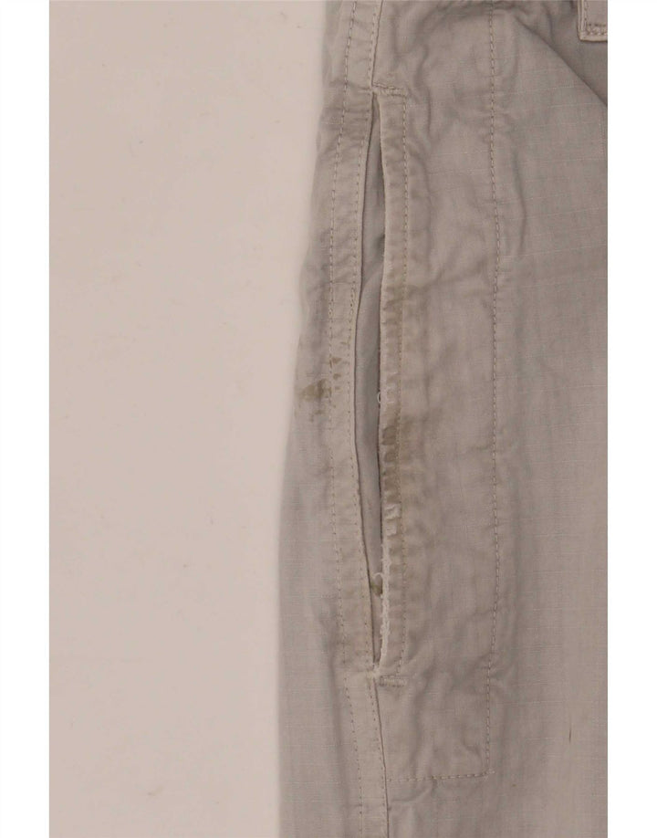 Murphy & Nye Pantalones tipo joggers cargo para hombre W33 L32 Algodón gris