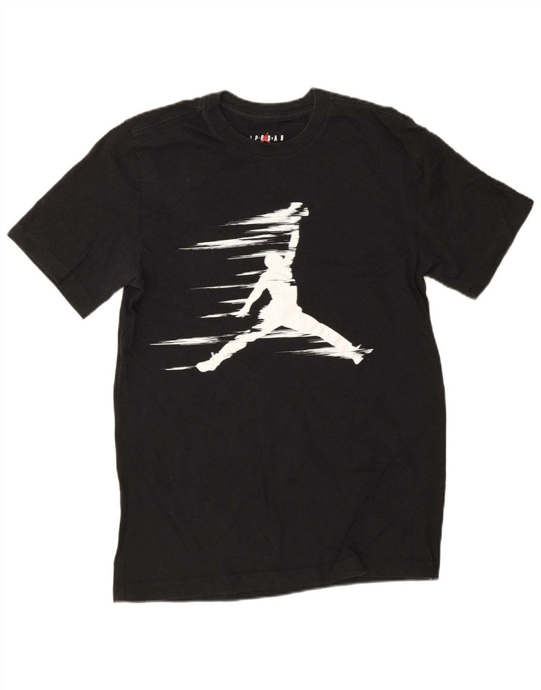 Jordan - Camiseta gráfica para hombre, talla pequeña, algodón negro
