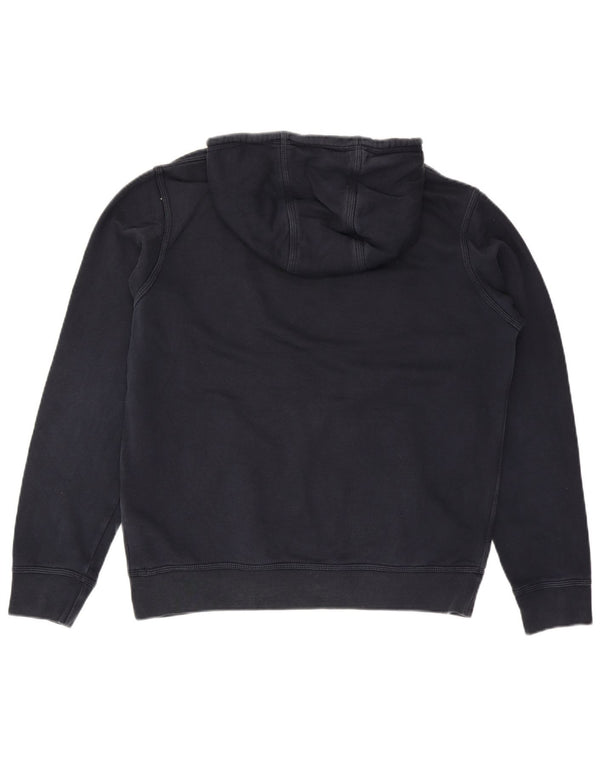 Nike - Sudadera con capucha para hombre, talla grande, algodón azul marino