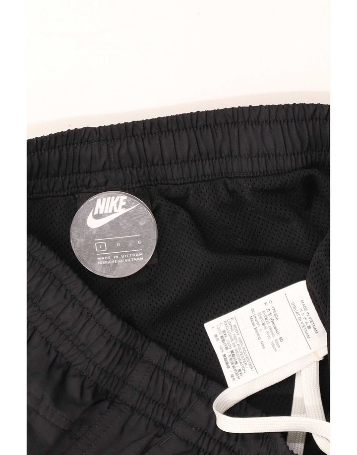 Nike - Bañador para hombre, talla grande, poliéster negro