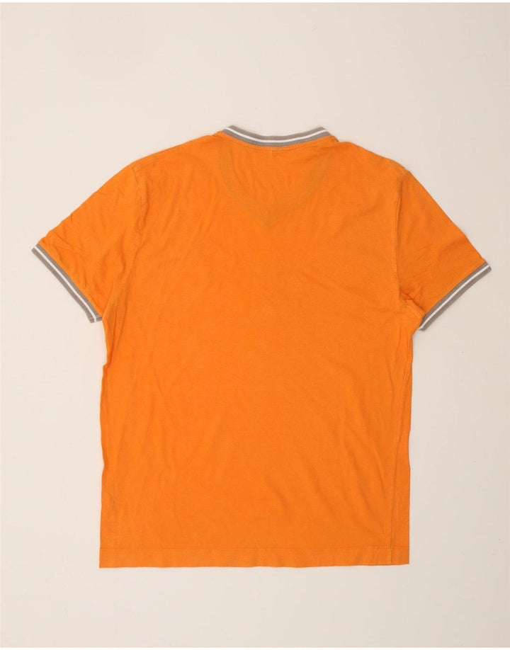 FILA Camiseta gráfica para hombre Top XS Naranja Algodón