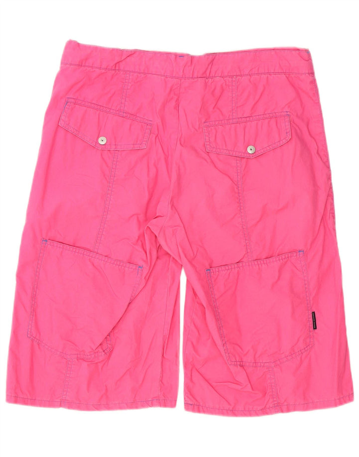 SERGIO TACCHINI Shorts cargo para hombre IT 50 Large W34 Algodón rosa