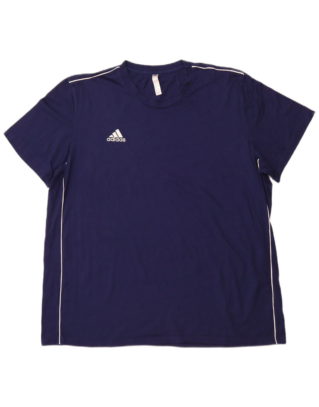 ADIDAS Camiseta Hombre Top 2XL Azul Marino Algodón