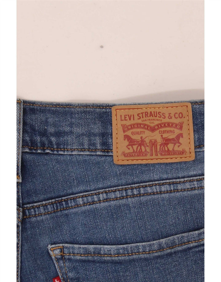 Levi's Mujer 724 Vaqueros Rectos De Tiro Alto W28 L28 Azul
