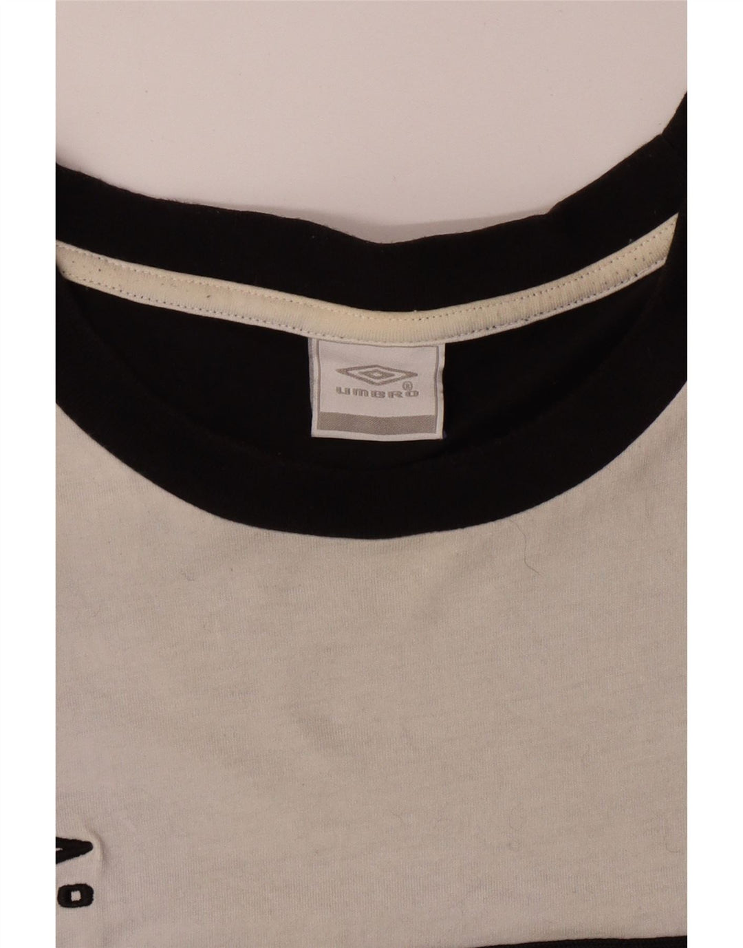 UMBRO Camiseta Hombre Top XL Algodón Colorblock Negro