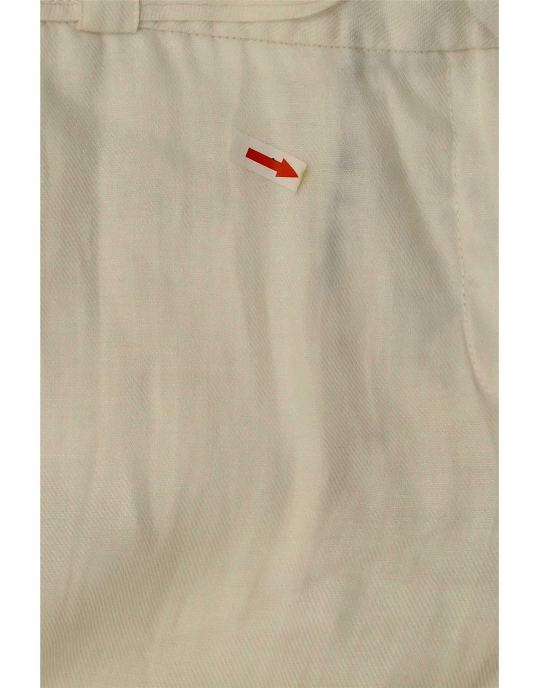 Zara Pantalón Chino Bootcut para Mujer EU 38 Small W28 L32 Blanco