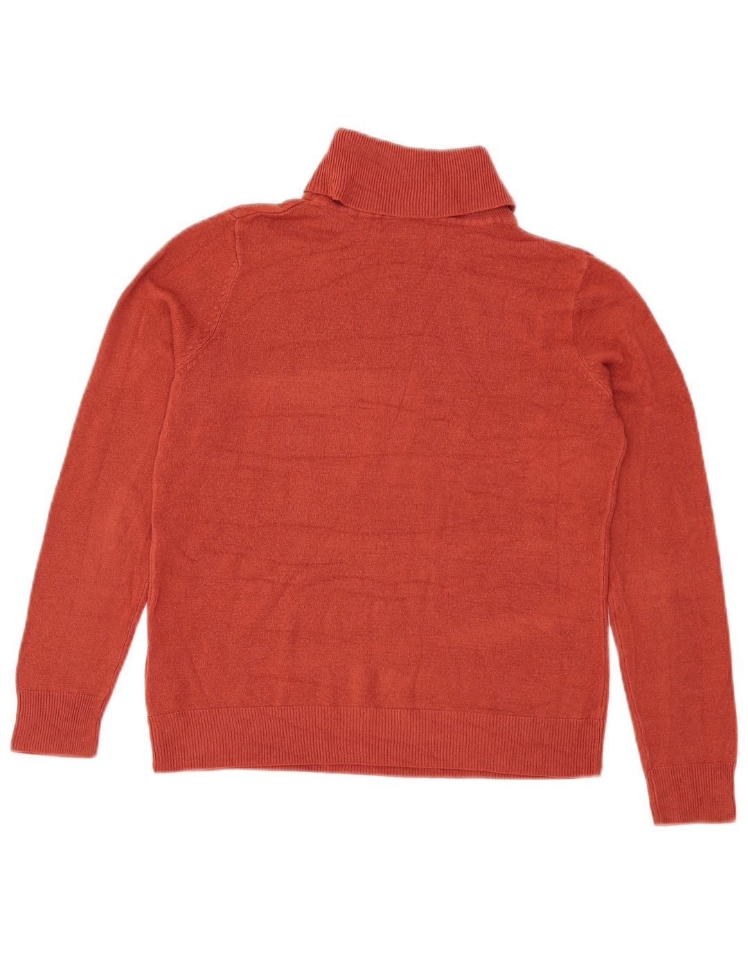 Marks & Spencer Suéter con cuello vuelto para mujer UK 10 Small Borgoña