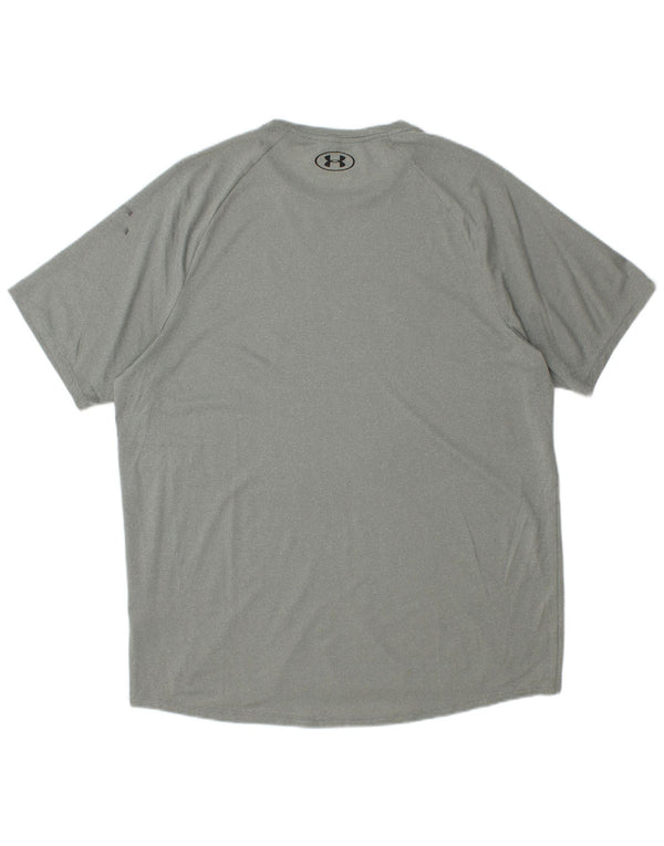 UNDER ARMOUR Camiseta para hombre Top Large Verde Poliéster