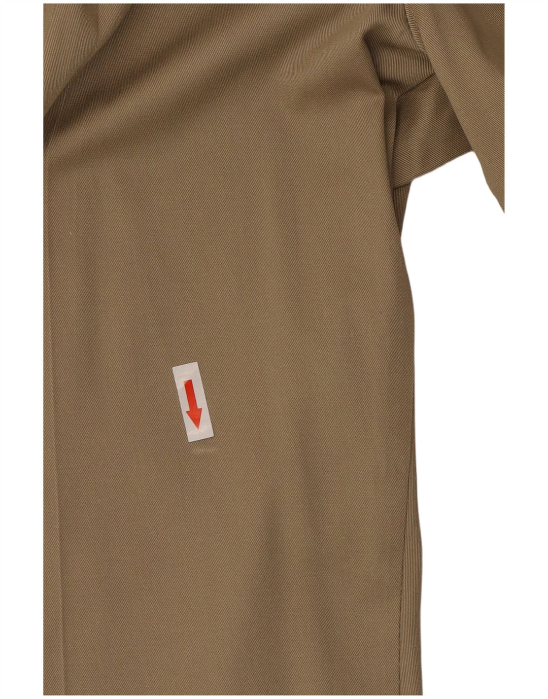 Pantalones chinos con pinzas y ajuste personalizado para hombre Lee W36 L32 Algodón beige