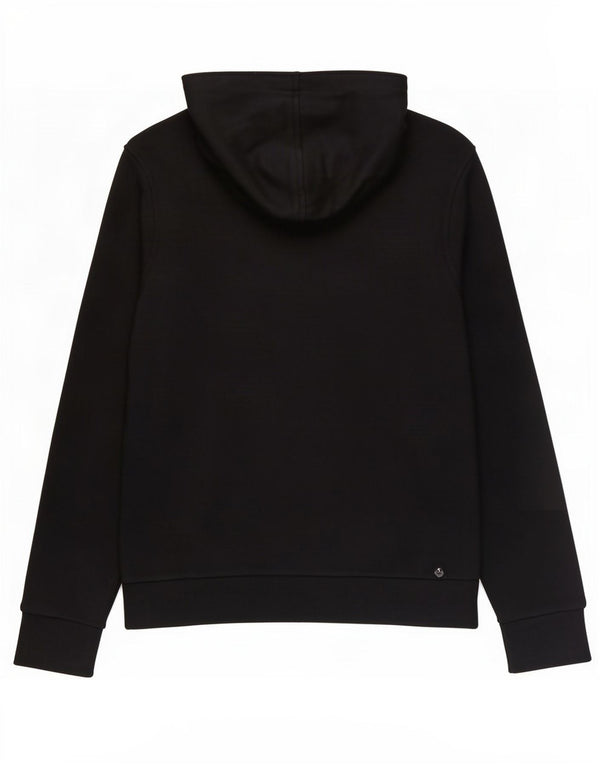 Puma Womens Zip Hoodie Sweater UK 12 Medium Black Cotton