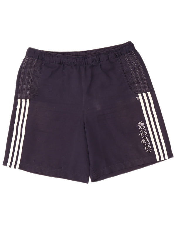Adidas Mens Graphic Sport Shorts Grande Azul Marino Poliéster