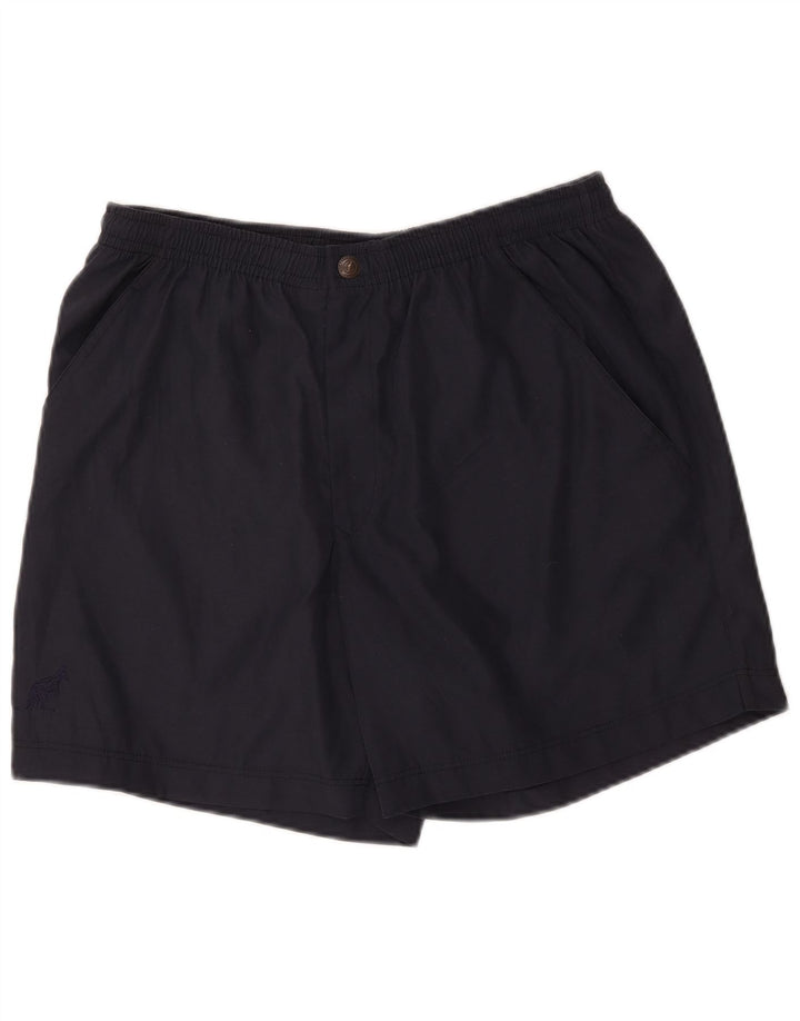 AUSTRALIAN L'ALPINA Pantalones cortos chinos para hombre IT 54 2XL W42 Azul marino Poliéster