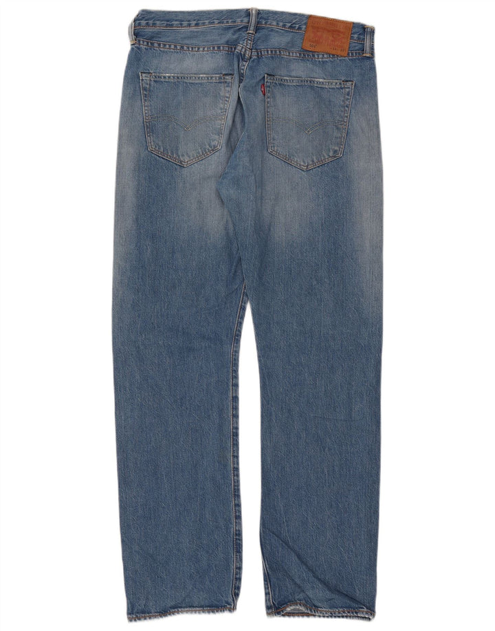 Levi's Vaqueros rectos 501 para hombre W34 L32 Algodón azul