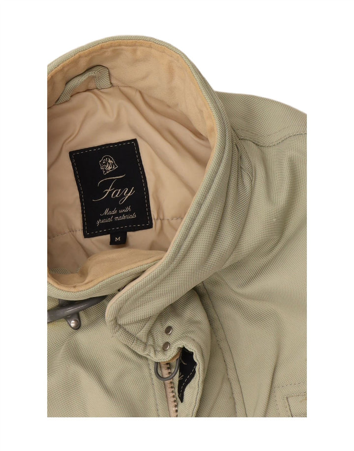 Fay Chaqueta utilitaria para hombre UK 38 Verde medio
