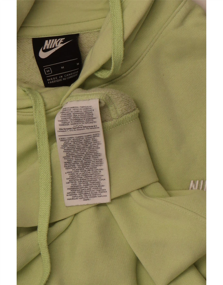 NIKE Hombre Sudadera con Capucha Jumper Algodón Verde Medio